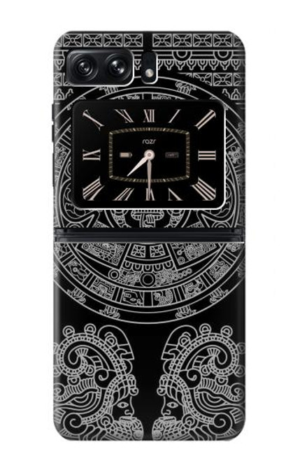 S1838 Mayan Pattern Case For Motorola Moto Razr 2022