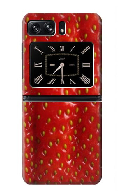 S2225 Strawberry Case For Motorola Moto Razr 2022