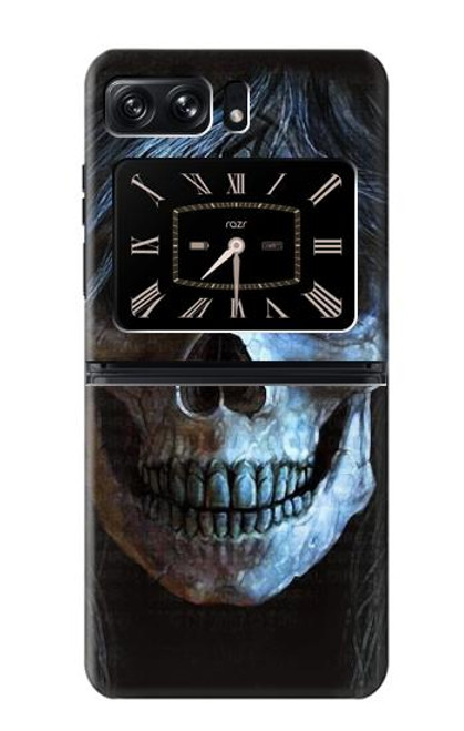 S2585 Evil Death Skull Pentagram Case For Motorola Moto Razr 2022