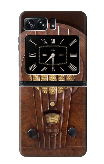 S2655 Vintage Bakelite Deco Radio Case For Motorola Moto Razr 2022