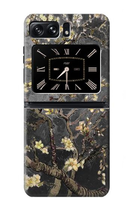 S2664 Black Blossoming Almond Tree Van Gogh Case For Motorola Moto Razr 2022