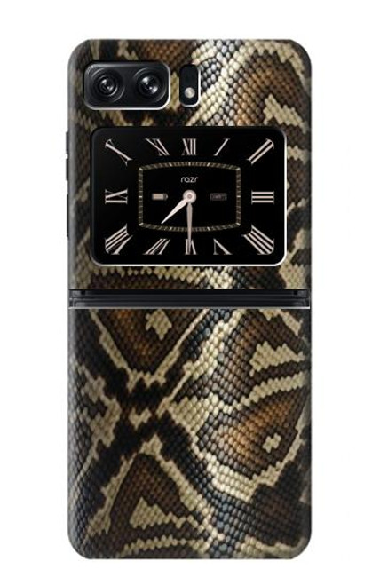 S2712 Anaconda Amazon Snake Skin Graphic Printed Case For Motorola Moto Razr 2022