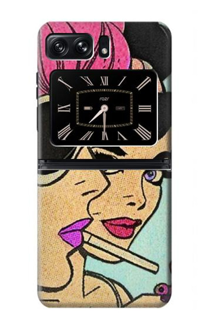 S3171 Girls Pop Art Case For Motorola Moto Razr 2022
