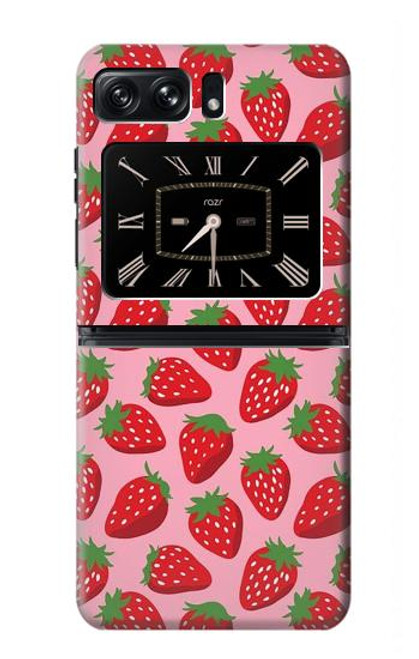 S3719 Strawberry Pattern Case For Motorola Moto Razr 2022