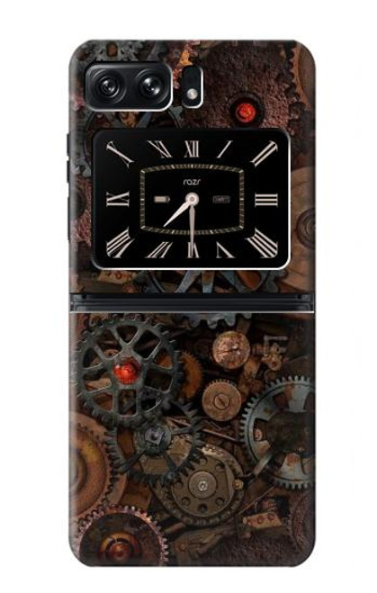 S3884 Steampunk Mechanical Gears Case For Motorola Moto Razr 2022