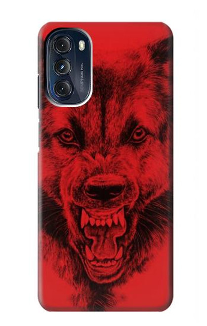 S1090 Red Wolf Case For Motorola Moto G 5G (2023)