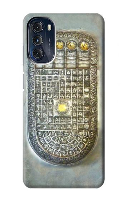 S1484 Buddha Footprint Case For Motorola Moto G 5G (2023)