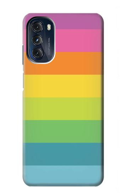 S2363 Rainbow Pattern Case For Motorola Moto G 5G (2023)