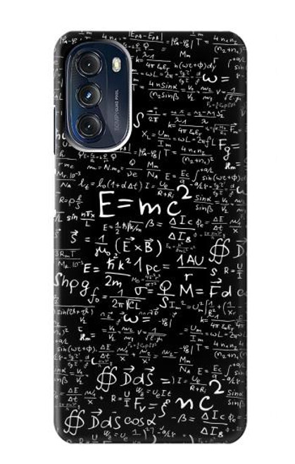 S2574 Mathematics Physics Blackboard Equation Case For Motorola Moto G 5G (2023)