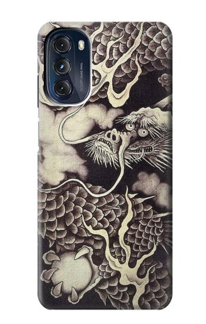 S2719 Japan Painting Dragon Case For Motorola Moto G 5G (2023)
