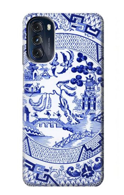 S2768 Willow Pattern Graphic Case For Motorola Moto G 5G (2023)