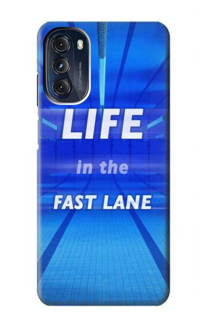 S3136 Life in the Fast Lane Swimming Pool Case For Motorola Moto G 5G (2023)