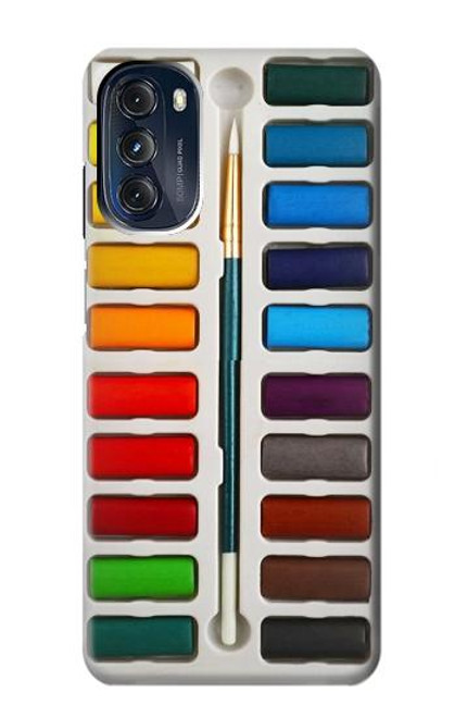 S3243 Watercolor Paint Set Case For Motorola Moto G 5G (2023)