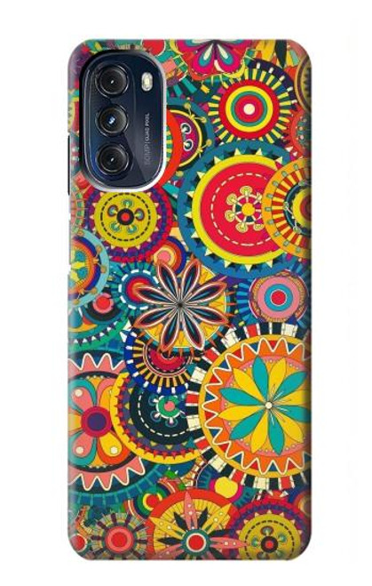 S3272 Colorful Pattern Case For Motorola Moto G 5G (2023)