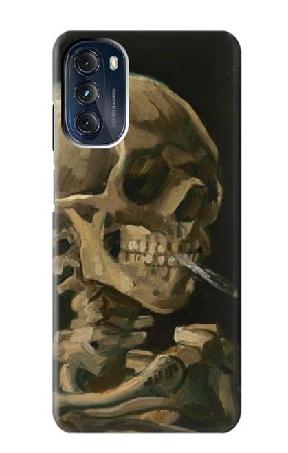 S3358 Vincent Van Gogh Skeleton Cigarette Case For Motorola Moto G 5G (2023)