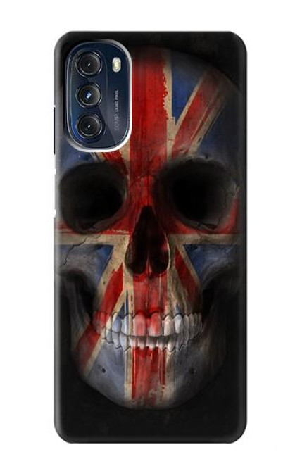 S3848 United Kingdom Flag Skull Case For Motorola Moto G 5G (2023)