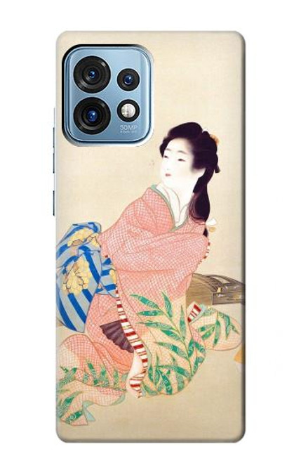 S0889 Japan Art Kimono Case For Motorola Edge+ (2023), X40, X40 Pro, Edge 40 Pro
