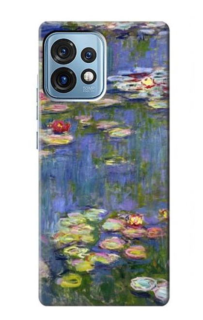 S0997 Claude Monet Water Lilies Case For Motorola Edge+ (2023), X40, X40 Pro, Edge 40 Pro