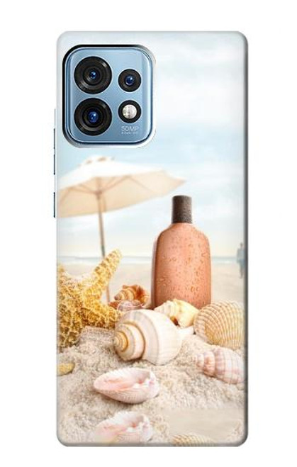 S1425 Seashells on The Beach Case For Motorola Edge+ (2023), X40, X40 Pro, Edge 40 Pro