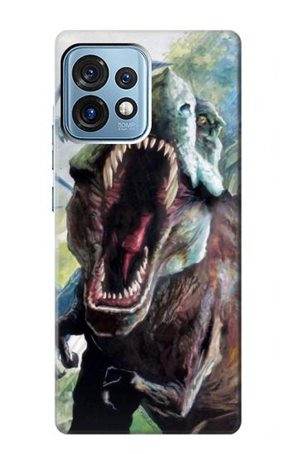 S1453 Trex Tyrannosaurus Rex Dinosaur Case For Motorola Edge+ (2023), X40, X40 Pro, Edge 40 Pro