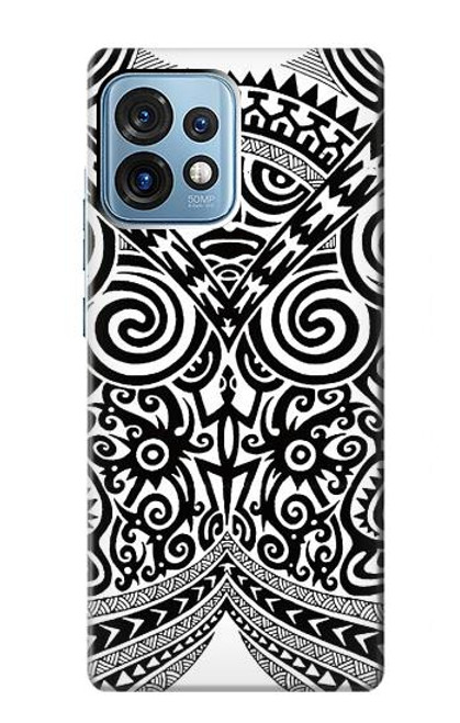 S1655 Maori Tattoo Case For Motorola Edge+ (2023), X40, X40 Pro, Edge 40 Pro