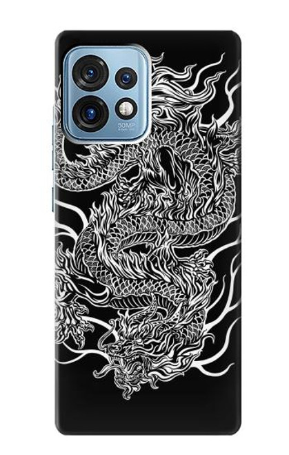 S1943 Dragon Tattoo Case For Motorola Edge+ (2023), X40, X40 Pro, Edge 40 Pro