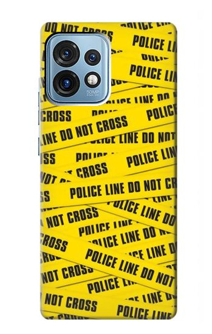 S2088 Police Line Do Not Cross Case For Motorola Edge+ (2023), X40, X40 Pro, Edge 40 Pro