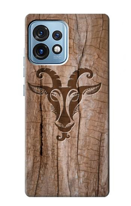 S2183 Goat Wood Graphic Printed Case For Motorola Edge+ (2023), X40, X40 Pro, Edge 40 Pro