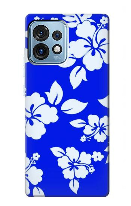 S2244 Hawaiian Hibiscus Blue Pattern Case For Motorola Edge+ (2023), X40, X40 Pro, Edge 40 Pro