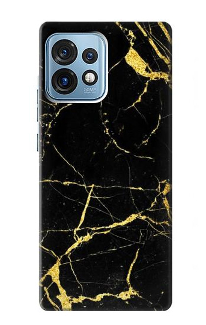 S2896 Gold Marble Graphic Printed Case For Motorola Edge+ (2023), X40, X40 Pro, Edge 40 Pro