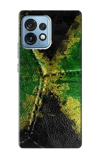 S3319 Jamaica Flag Vintage Football Graphic Case For Motorola Edge+ (2023), X40, X40 Pro, Edge 40 Pro