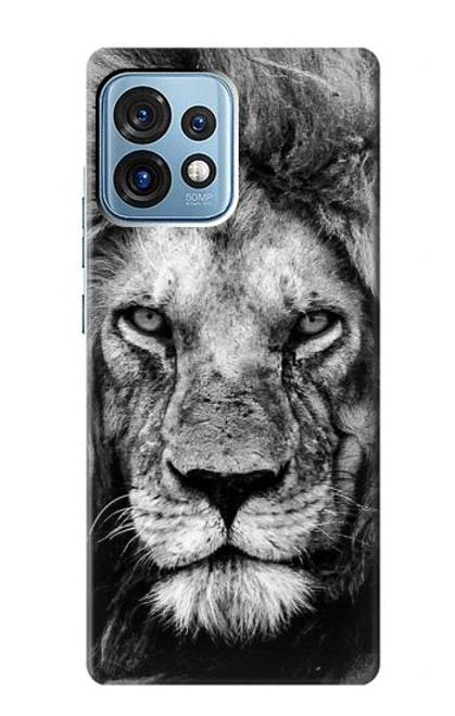 S3372 Lion Face Case For Motorola Edge+ (2023), X40, X40 Pro, Edge 40 Pro