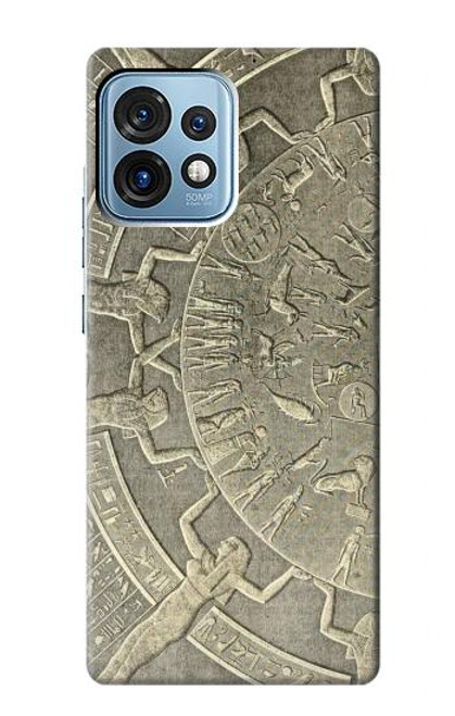 S3396 Dendera Zodiac Ancient Egypt Case For Motorola Edge+ (2023), X40, X40 Pro, Edge 40 Pro