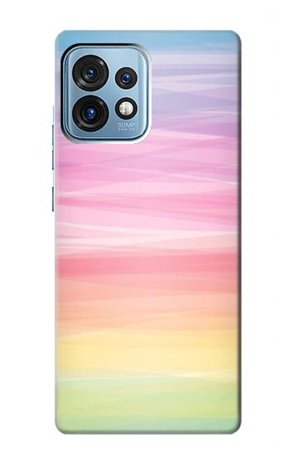 S3507 Colorful Rainbow Pastel Case For Motorola Edge+ (2023), X40, X40 Pro, Edge 40 Pro