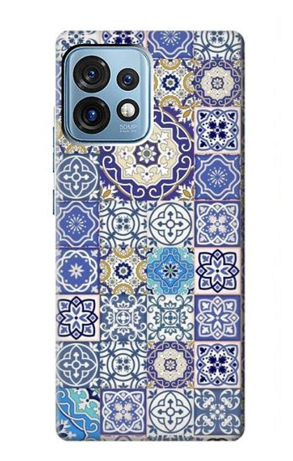 S3537 Moroccan Mosaic Pattern Case For Motorola Edge+ (2023), X40, X40 Pro, Edge 40 Pro