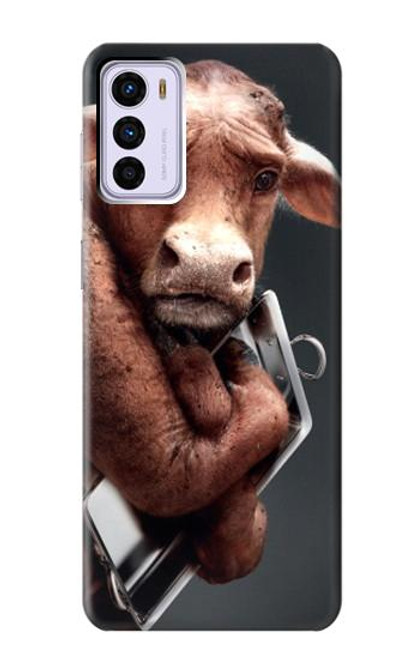 S1271 Crazy Cow Case For Motorola Moto G42