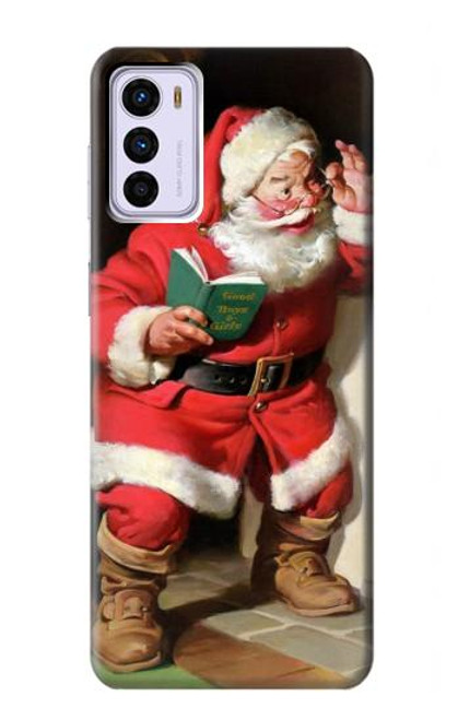 S1417 Santa Claus Merry Xmas Case For Motorola Moto G42