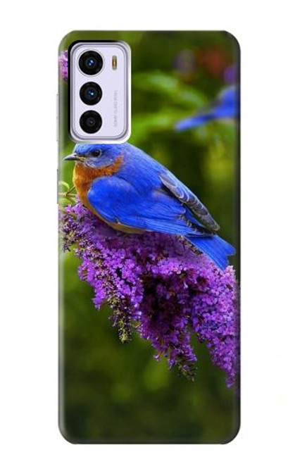 S1565 Bluebird of Happiness Blue Bird Case For Motorola Moto G42