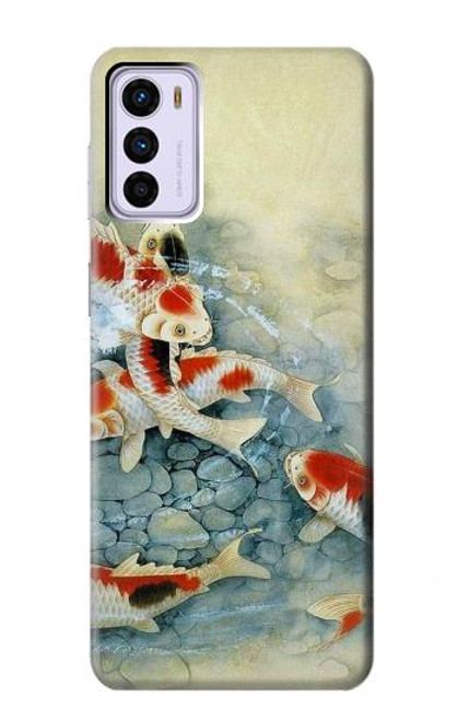 S1654 Koi Carp Fish Art Painting Case For Motorola Moto G42