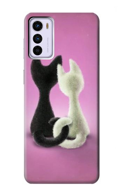 S1832 Love Cat Case For Motorola Moto G42