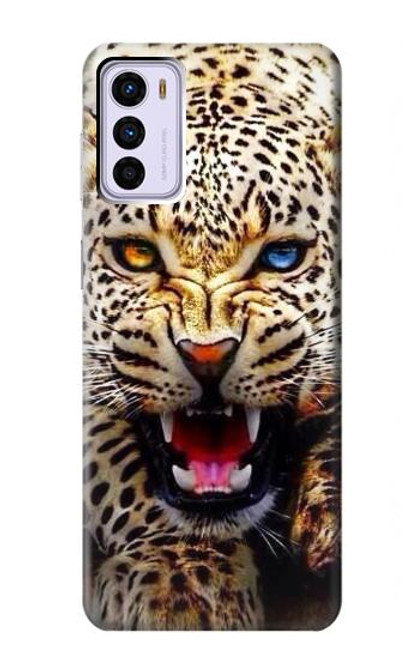 S1932 Blue Eyed Leopard Case For Motorola Moto G42