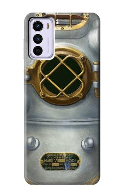 S2646 Vintage Deep Sea Diver Helmet Case For Motorola Moto G42