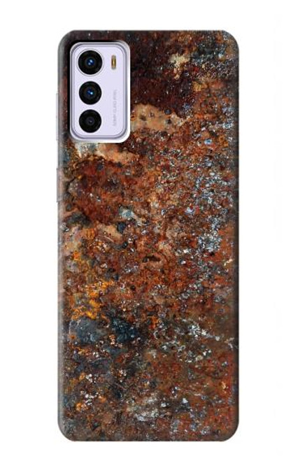 S2714 Rust Steel Texture Graphic Printed Case For Motorola Moto G42