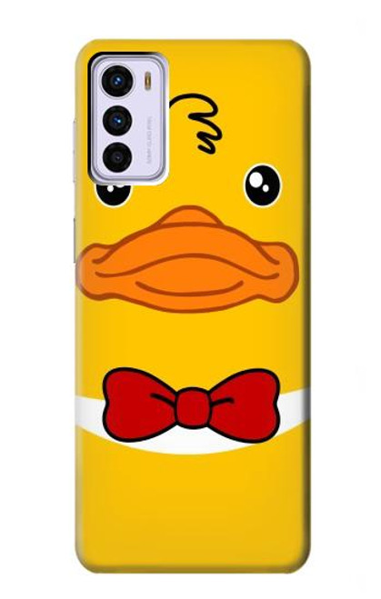 S2760 Yellow Duck Tuxedo Cartoon Case For Motorola Moto G42