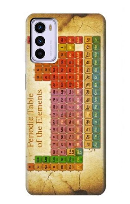 S2934 Vintage Periodic Table of Elements Case For Motorola Moto G42