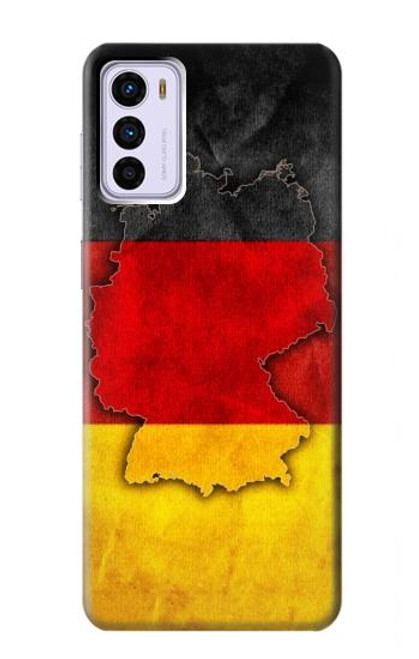 S2935 Germany Flag Map Case For Motorola Moto G42