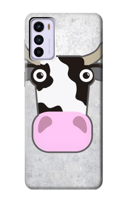 S3257 Cow Cartoon Case For Motorola Moto G42