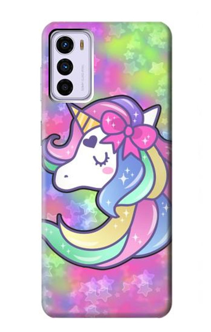 S3264 Pastel Unicorn Case For Motorola Moto G42