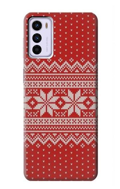 S3384 Winter Seamless Knitting Pattern Case For Motorola Moto G42