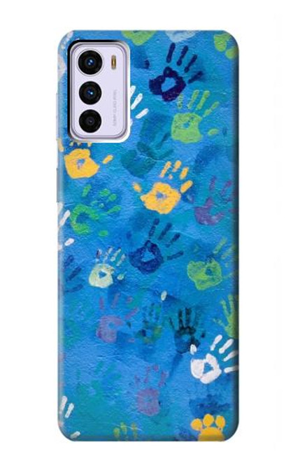 S3403 Hand Print Case For Motorola Moto G42